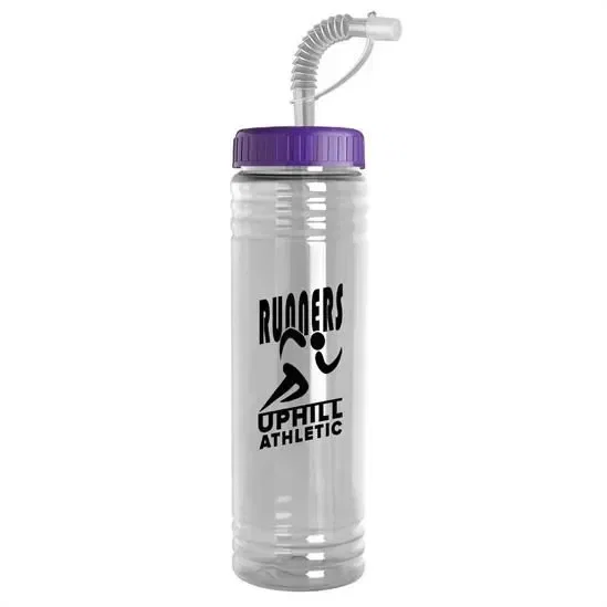 Slim Fit Bottle with Straw Lid (24 oz.) — view 8