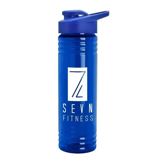 Slim Fit RPET Bottle with Drink-Thru Lid (24 oz.) — view 3
