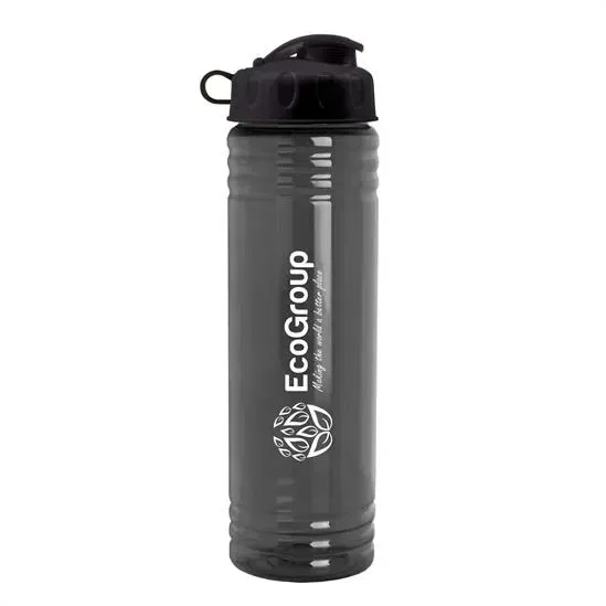 Slim Fit RPET Bottle with Flip Lid - 24 oz.