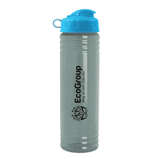 Slim Fit RPET Bottle with Flip Lid - 24 oz. — view 2