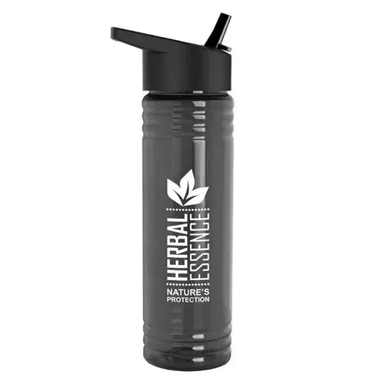 Slim Fit RPET Bottle with Flip-Straw Lid (24 oz.) — view 9