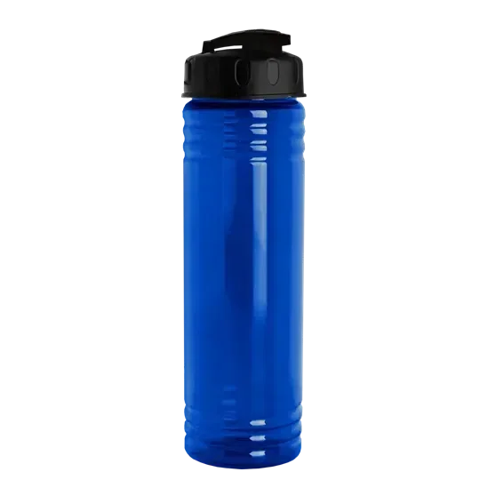 Slim Fit RPET Bottle with Flip-Top Lid (24 oz.) — view 3