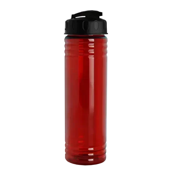Slim Fit RPET Bottle with Flip-Top Lid (24 oz.) — view 4