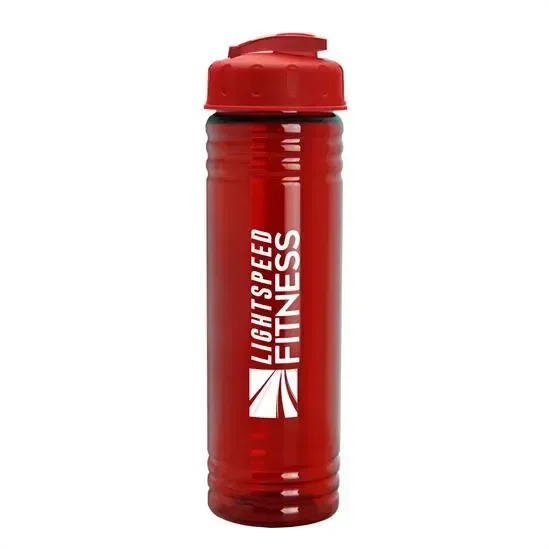 Slim Fit RPET Bottle with Flip-Top Lid (24 oz.) — view 6