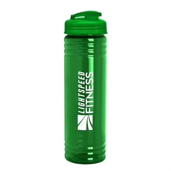 Slim Fit RPET Bottle with Flip-Top Lid (24 oz.) — view 9