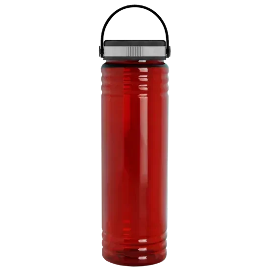 Slim Fit RPET Bottle with Grip Lid (24 oz.) — view 3