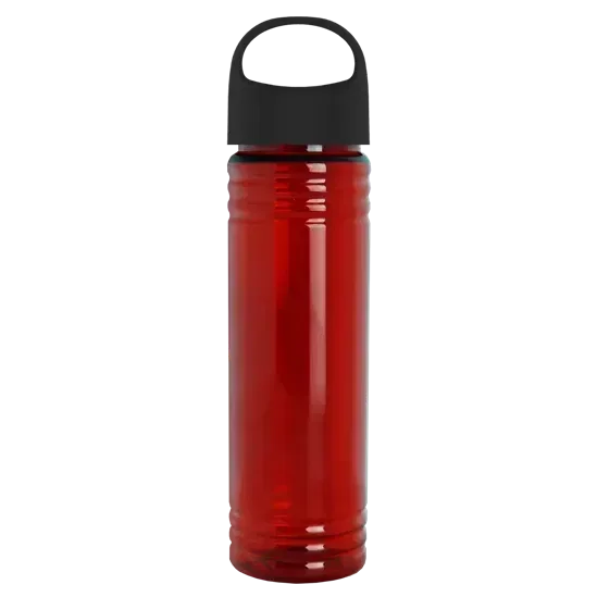 Slim Fit RPET Bottle with Oval Crest Lid (24 oz.) — view 9