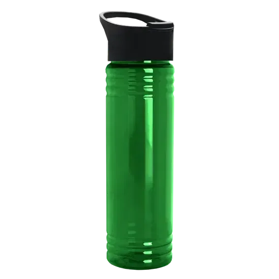 Slim Fit RPET Bottle with Pop-Up Lid (24 oz.) — view 4