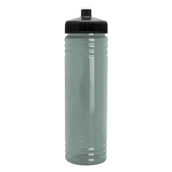 Slim Fit RPET Bottle with Push-Pull Lid (24 oz.) — view 2