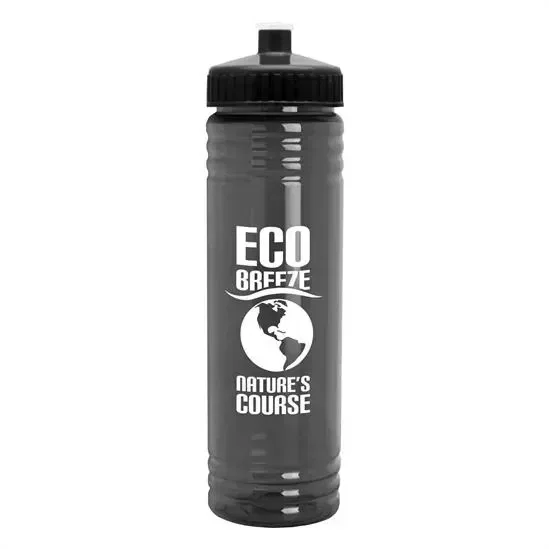 Slim Fit RPET Bottle with Push-Pull Lid (24 oz.) — view 9