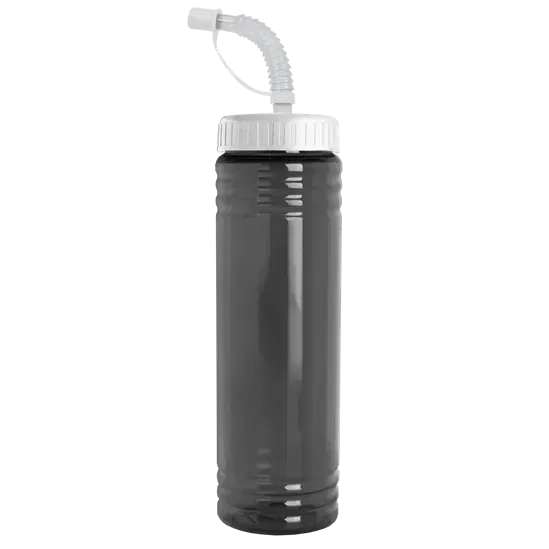 Slim Fit RPET Bottle with Straw Lid (24 oz.) — view 7