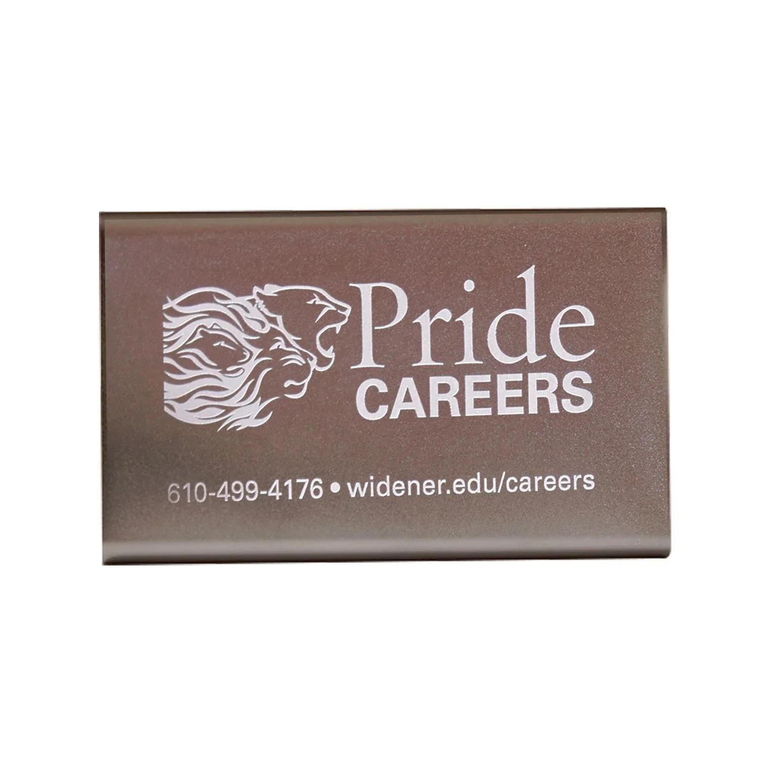Logo Slim Metal Power Bank — Metal — view 3