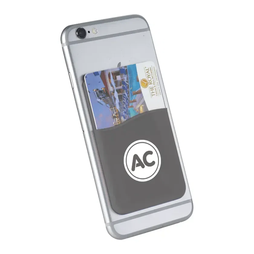 Personalized Slim Silicone Card Wallet — view 8