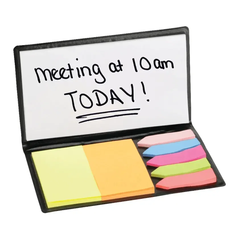 Custom Slimline Sticky Memo Pad - UltraHyde Material — view 2