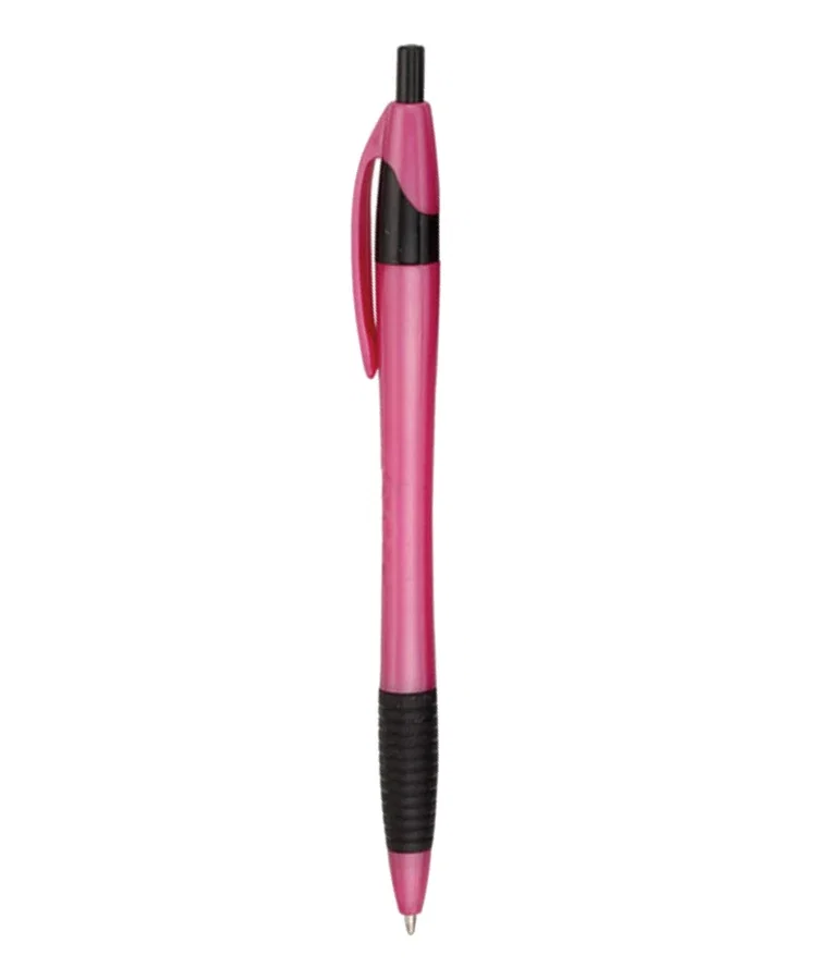 Slims Shiny Grip Click Pen — view 3
