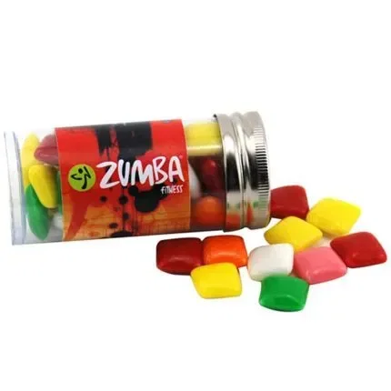 Small 3" Candy Tube with Starlight Mints — view 25