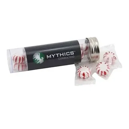 Small 3" Candy Tube with Starlight Mints — view 30