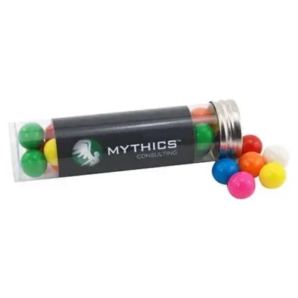 Small 3" Candy Tube with Starlight Mints — view 37