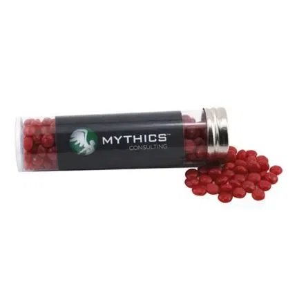 Small 3" Candy Tube with Starlight Mints — view 38