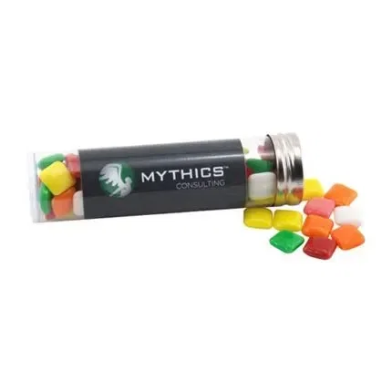 Small 3" Candy Tube with Starlight Mints — view 54