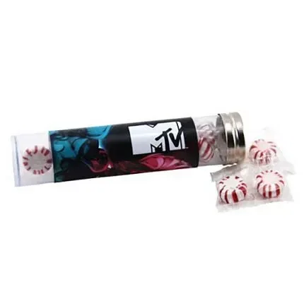 Small 3" Candy Tube with Starlight Mints — view 59