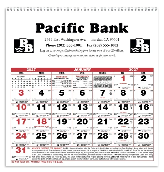 Triumph® Calendars Small Almanac