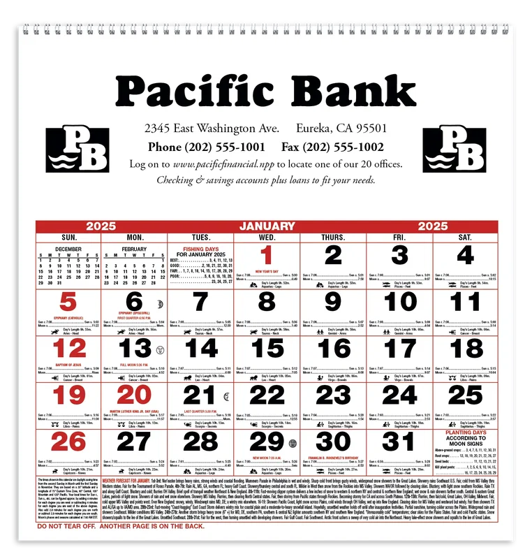 Custom Small Almanac โ view 1