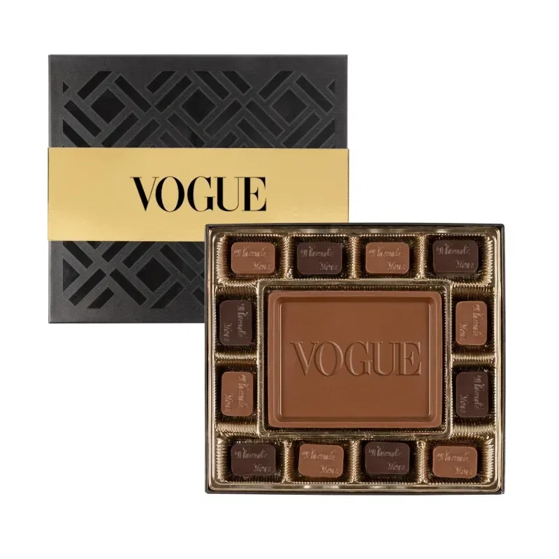Small Deluxe Gift Box with Gold Band — view 2