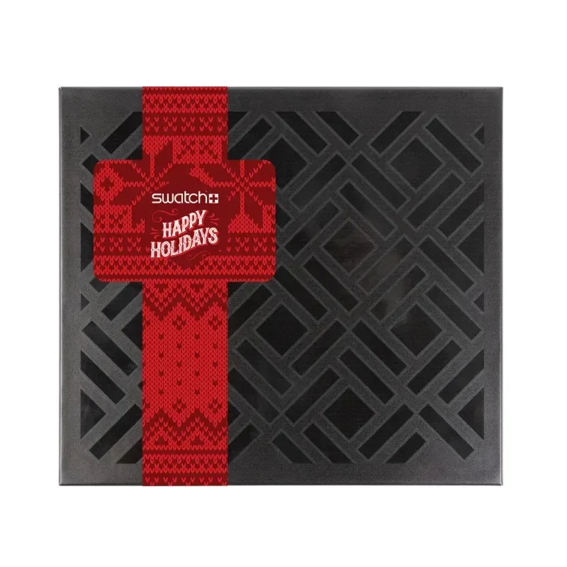 Small Deluxe Gift Box with Square Full Color Band — view 2
