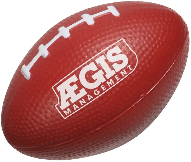 Custom Football Stress Ball (3") — view 3