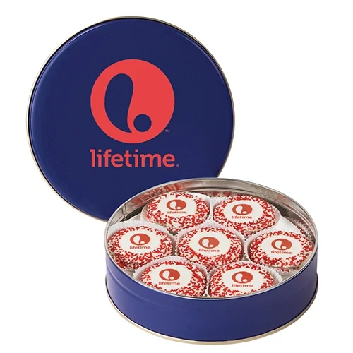 Small Gourmet Chocolate-Covered Oreo® Tin — view 2