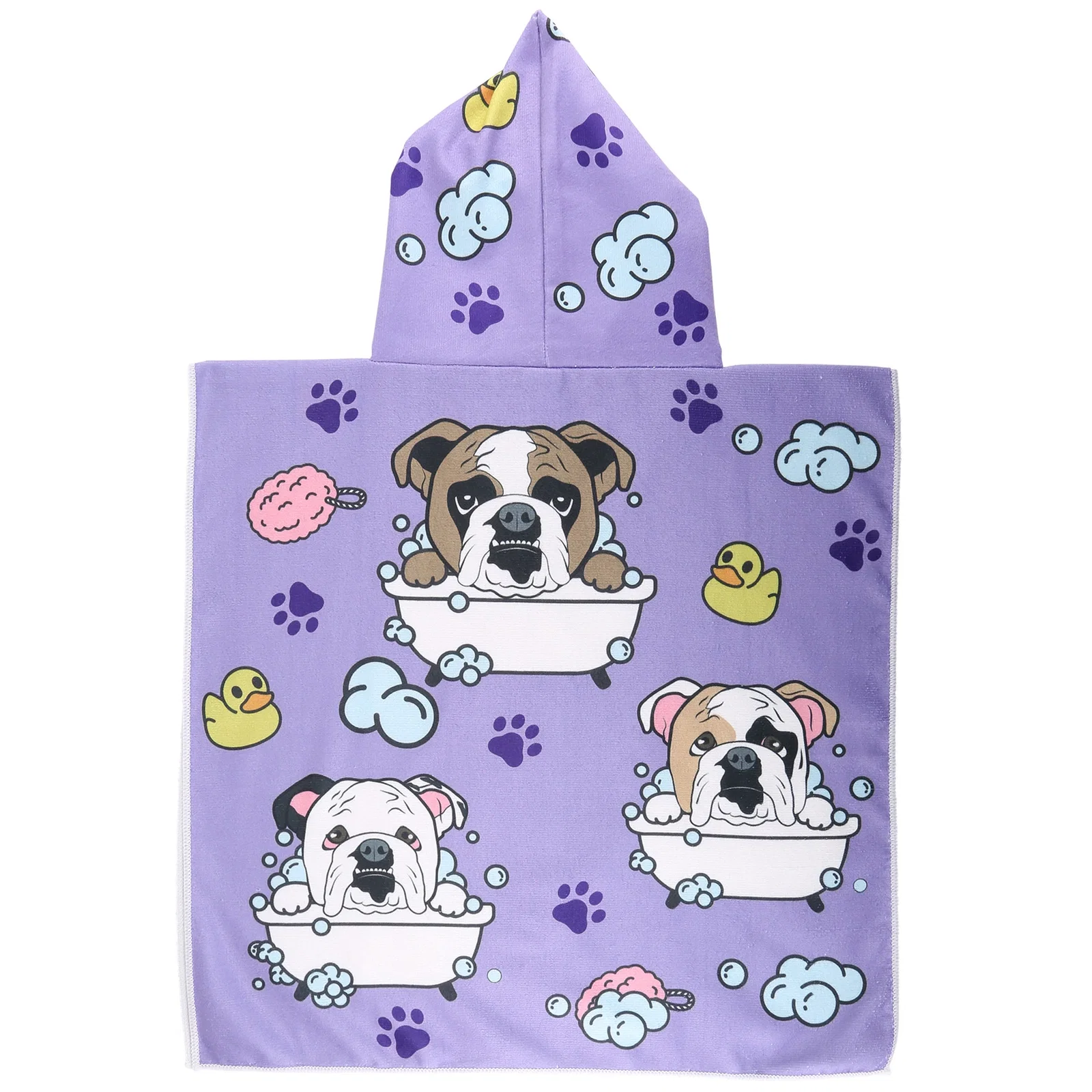 Small Hooded Microfiber Towel — view 2