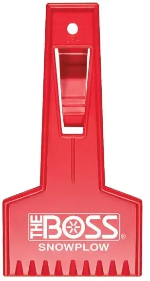 Small Ice Scraper With Visor Clip — view 4