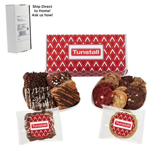 Small Mailer Box Cookie & Brownie Gift Set — view 3