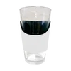 Full Color Short Neoprene Pint Glass Coolie, Machine Washable in White