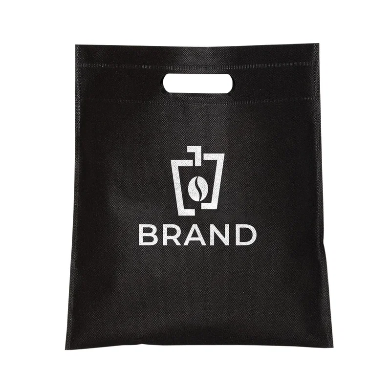 Small Non Woven Cut-Out Handle Tote — view 2