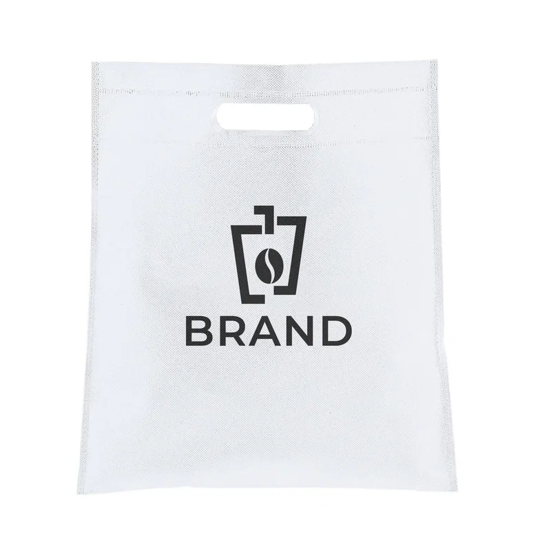 Small Non Woven Cut-Out Handle Tote — view 4