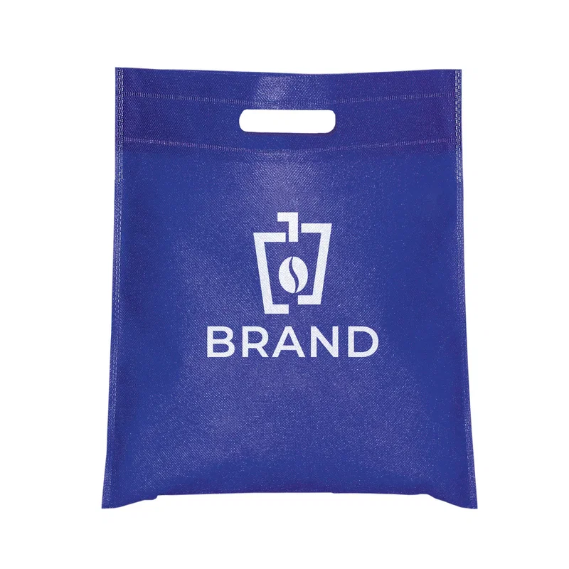 Small Non Woven Cut-Out Handle Tote — view 5