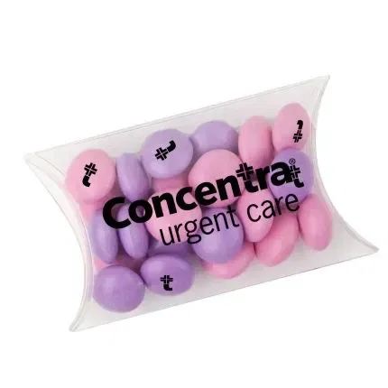 Small Pillow Acetate Box with Chocolate Buttons — view 2