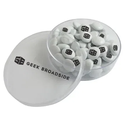 Small Round Acrylic with Chocolate Buttons — view 2