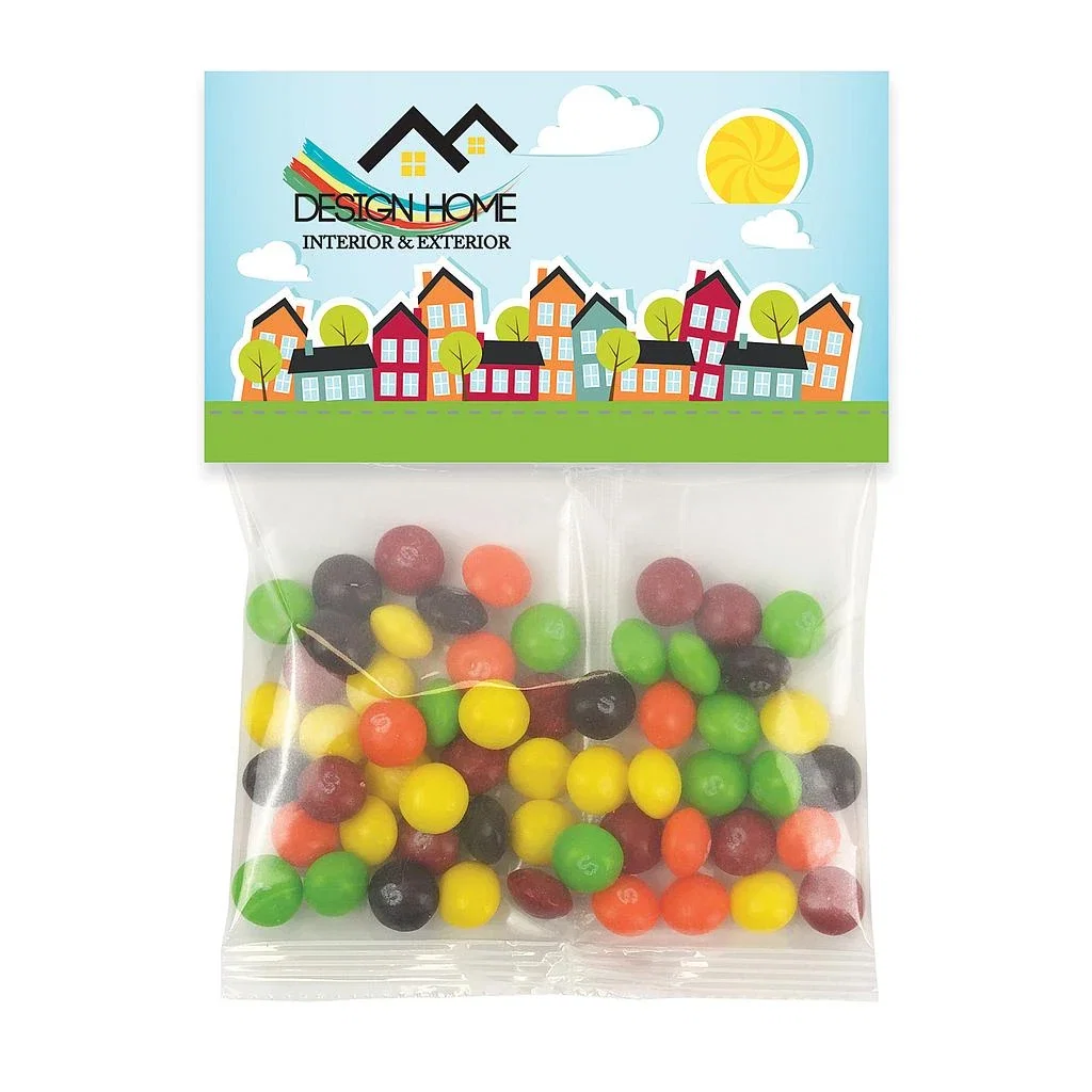 Small Snack Bag with Header Card Standard Fill — Candy Fill: Skittles™ — view 4