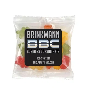 Multi-Flavor Snack Bag with Full-Color Label, 4" x 4"