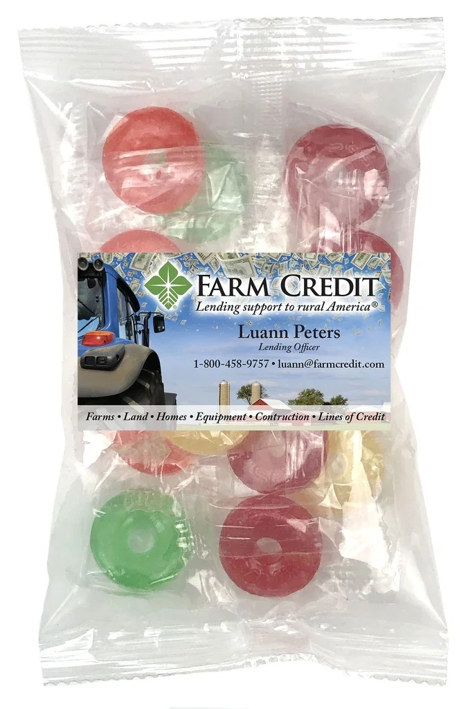Small Snack Bag with Rectangle Magnet Premium Fill — Candy Fill: Life Savers™ — view 3