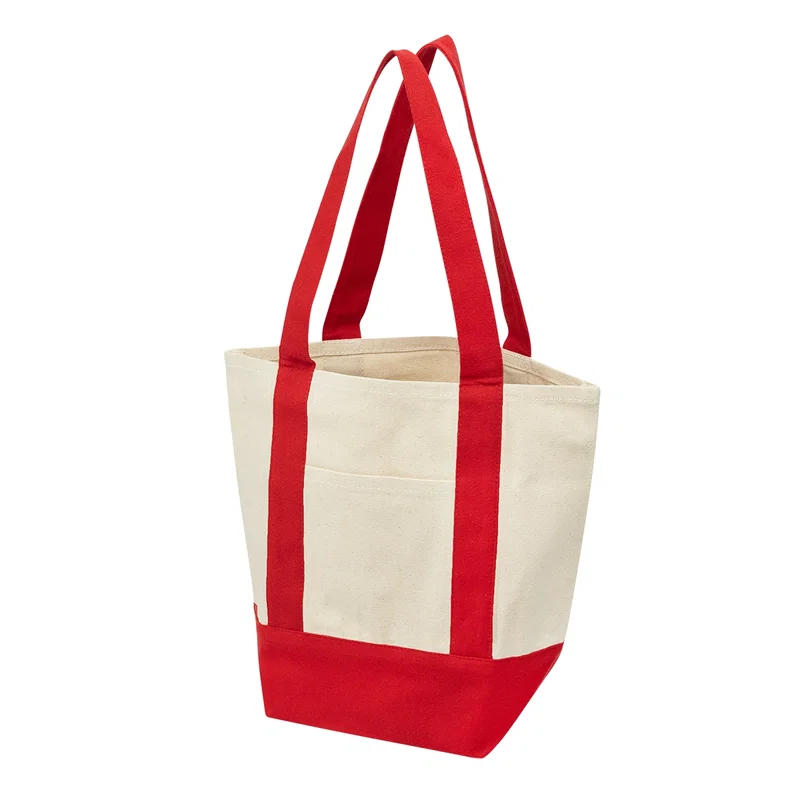 Small Starboard Recycled Cotton Canvas Tote — view 10