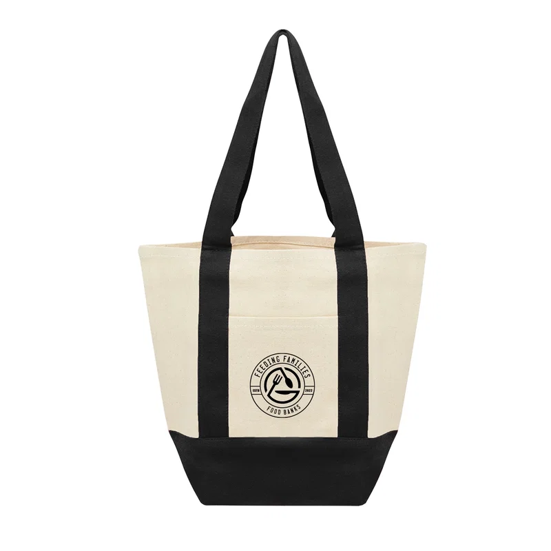 Small Starboard Recycled Cotton Canvas Tote — view 3