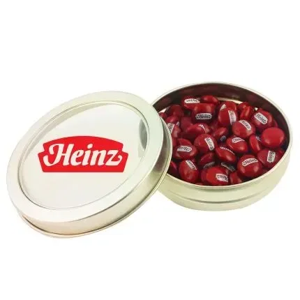 Small Top View Tin - Chocolate Buttons — view 2