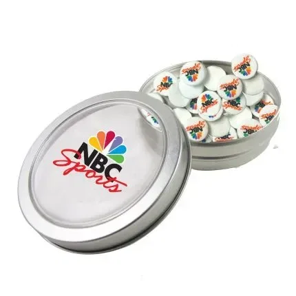 Small Top View Tin - Chocolate Buttons — view 4