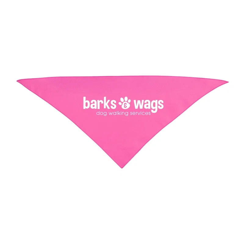 Small Triangle rPET Pet Bandana — view 7