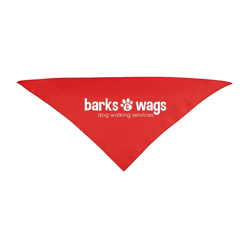 Small Triangle rPET Pet Bandana — view 8