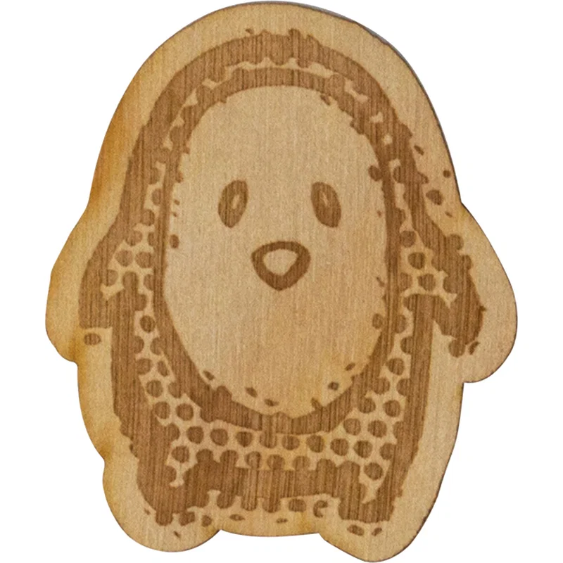 Wood Stickers 2 W X 2 H — view 3